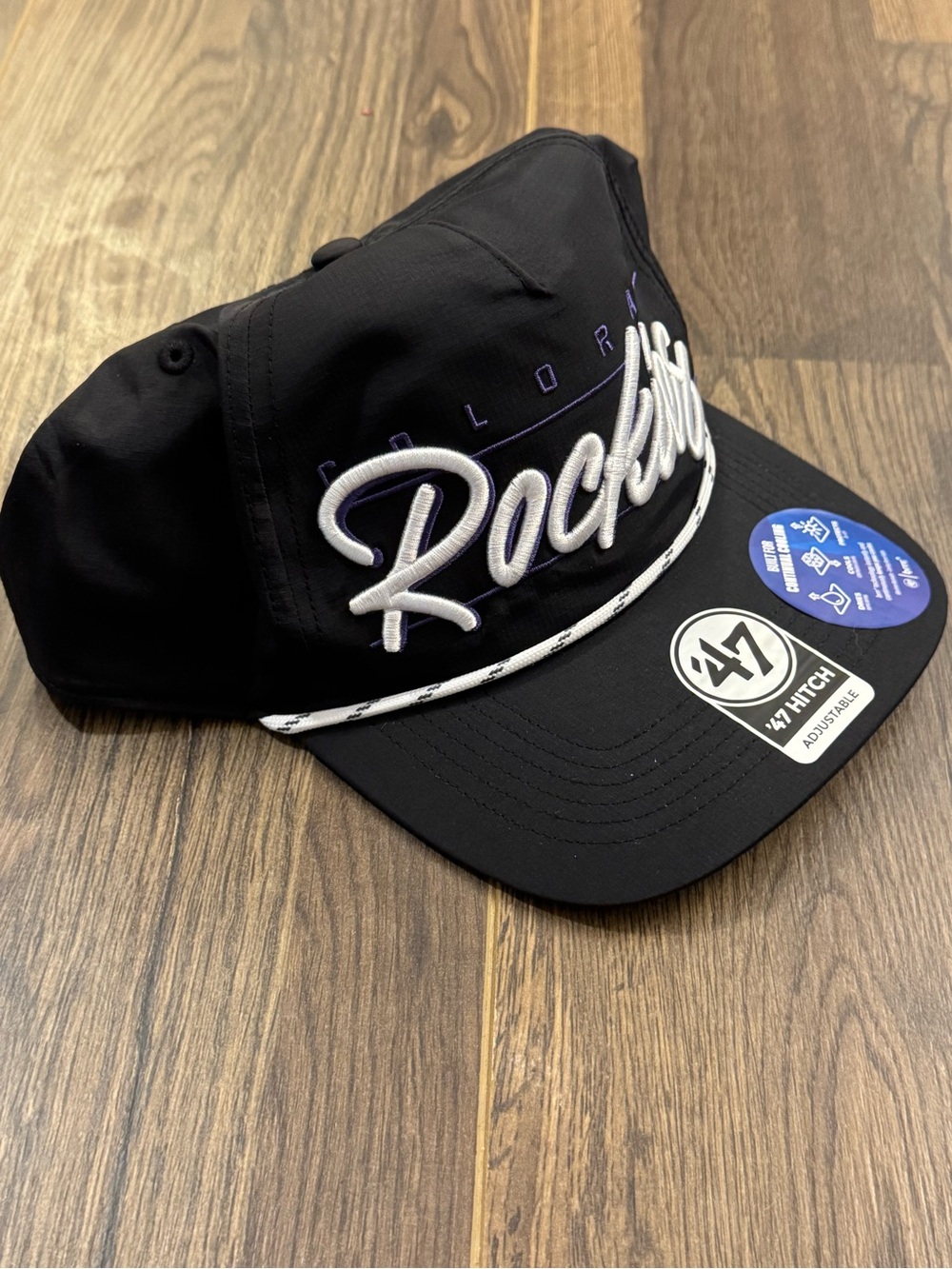Colorado Rockies '47 Embroidered Condor Hitch Adjustable Hat